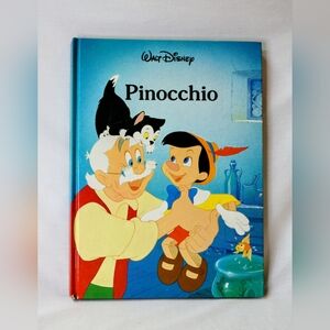 Disney Classic Series Pinocchio (1986, Hardcover) Twin Gallery Books